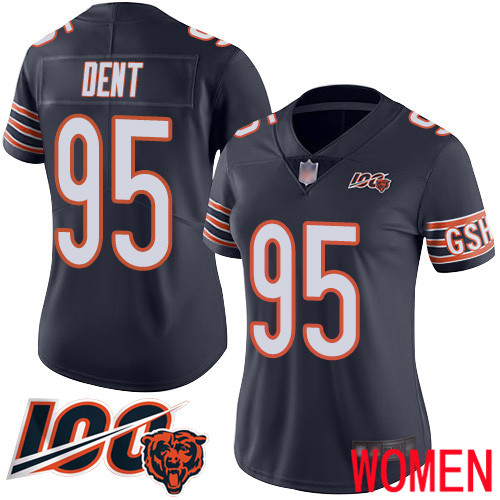 Chicago Bears Limited Navy Blue Women Richard Dent Home Jersey NFL Football #95 100th Season